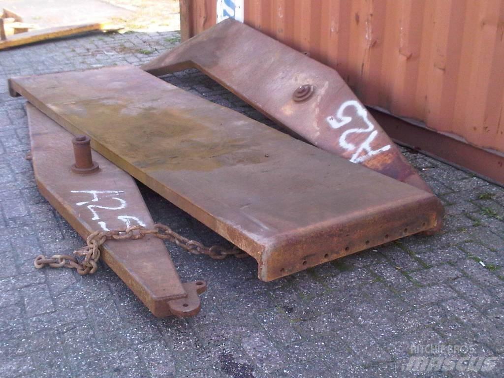 Volvo A25 tailgates Šasija i vešenje