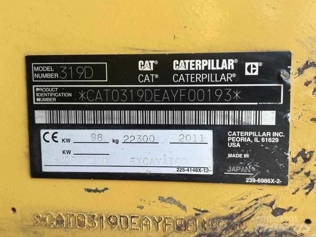 CAT 319 D L Bageri guseničari