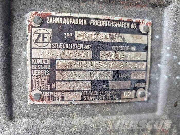  Transmission S6-90 Ostale kargo komponente