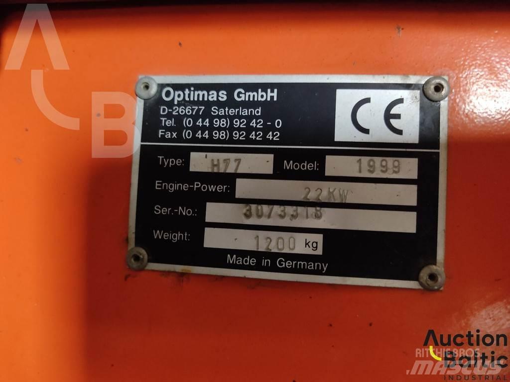 Optimas H77 Oprema za rukovanje i postavljanje