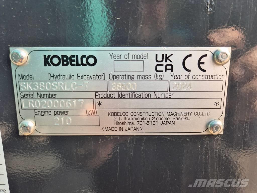 Kobelco SK380SRLC Bageri guseničari