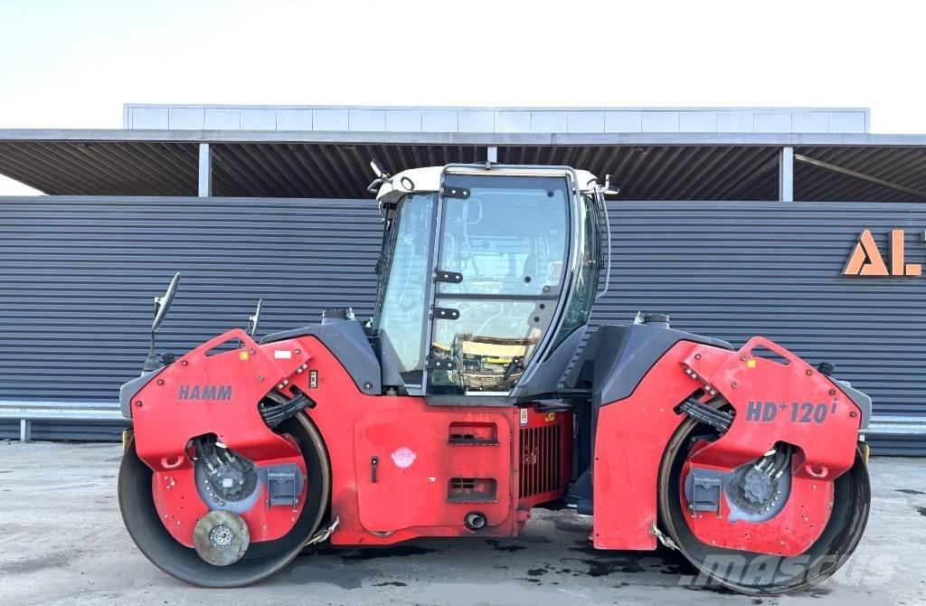 Hamm HD+ 120I VV Valjci sa duplim bubnjem