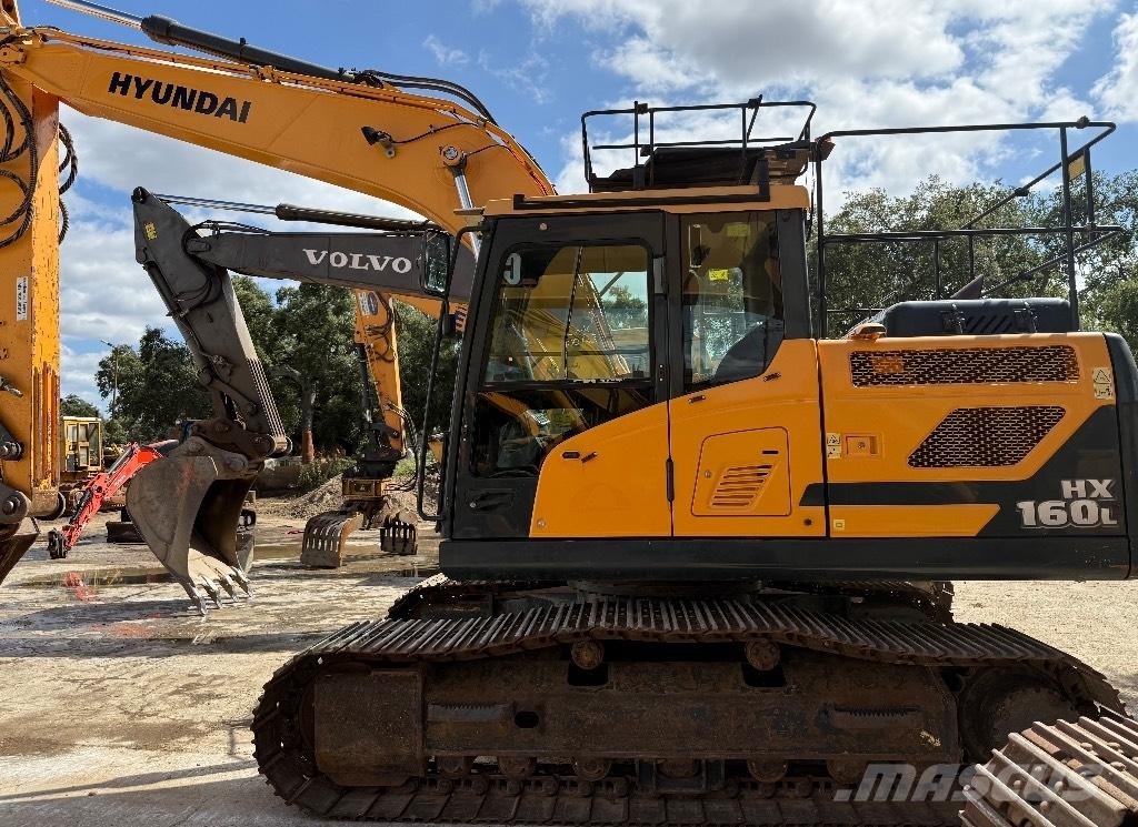 Hyundai HX 160 L Bageri guseničari