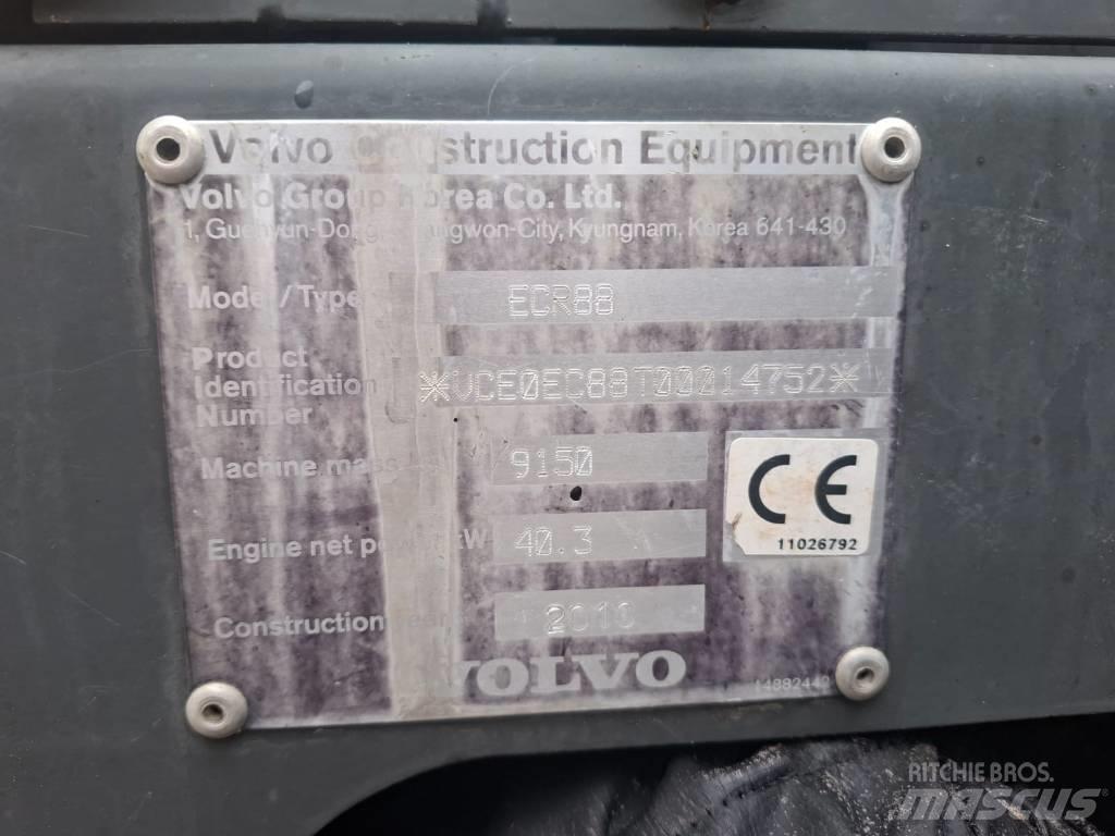 Volvo ECR 88 Midi bageri 7t – 12t