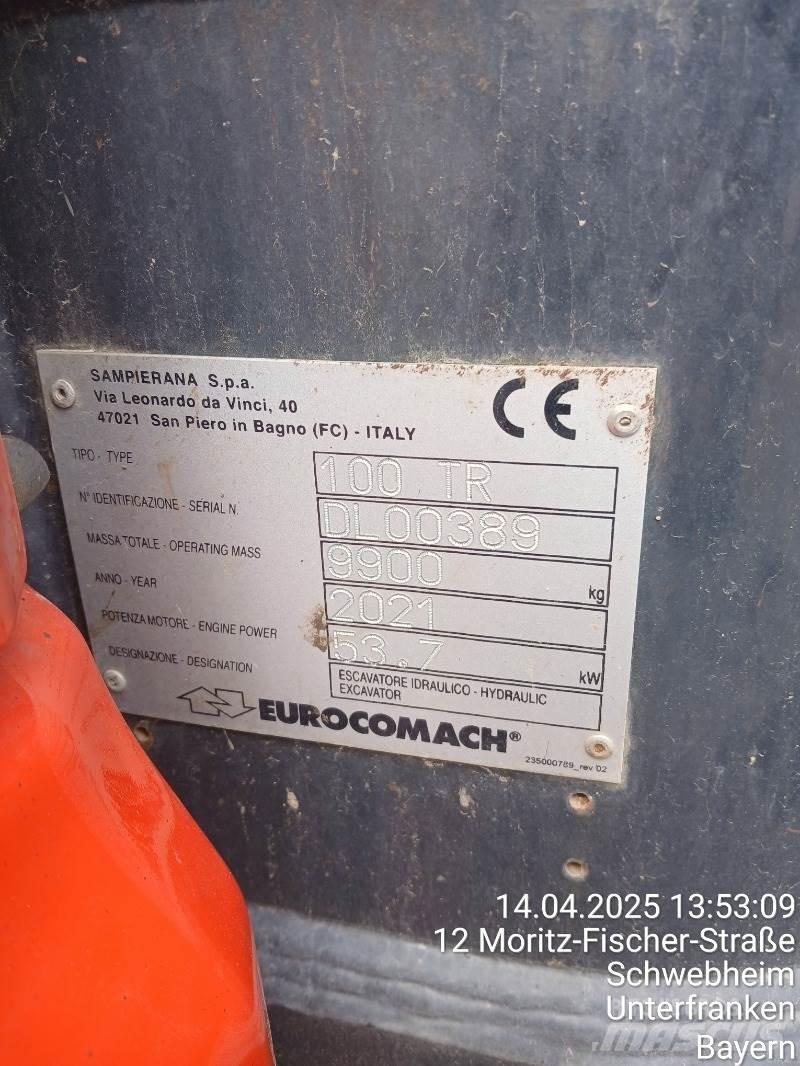 Eurocomach 100TR Mini bageri < 7t
