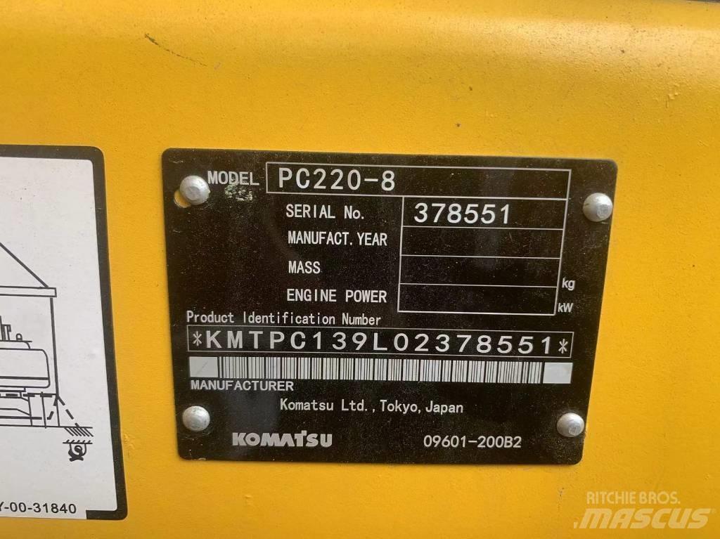 Komatsu PC 220-8 Bageri guseničari