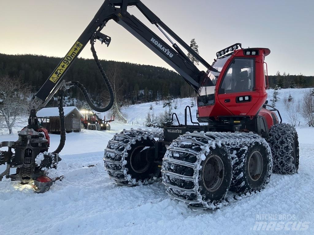 Komatsu 951 Harversteri