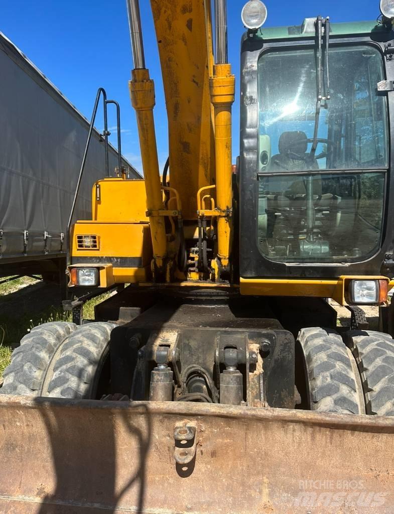 JCB JS 145 W Bageri točkaši