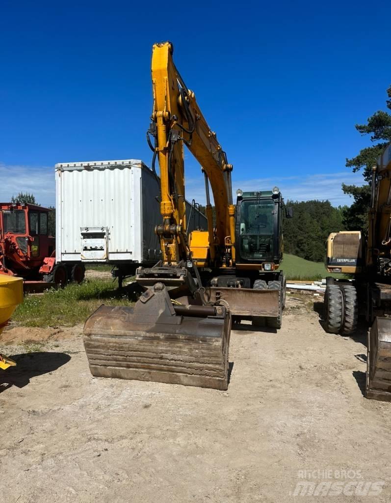 JCB JS 145 W Bageri točkaši