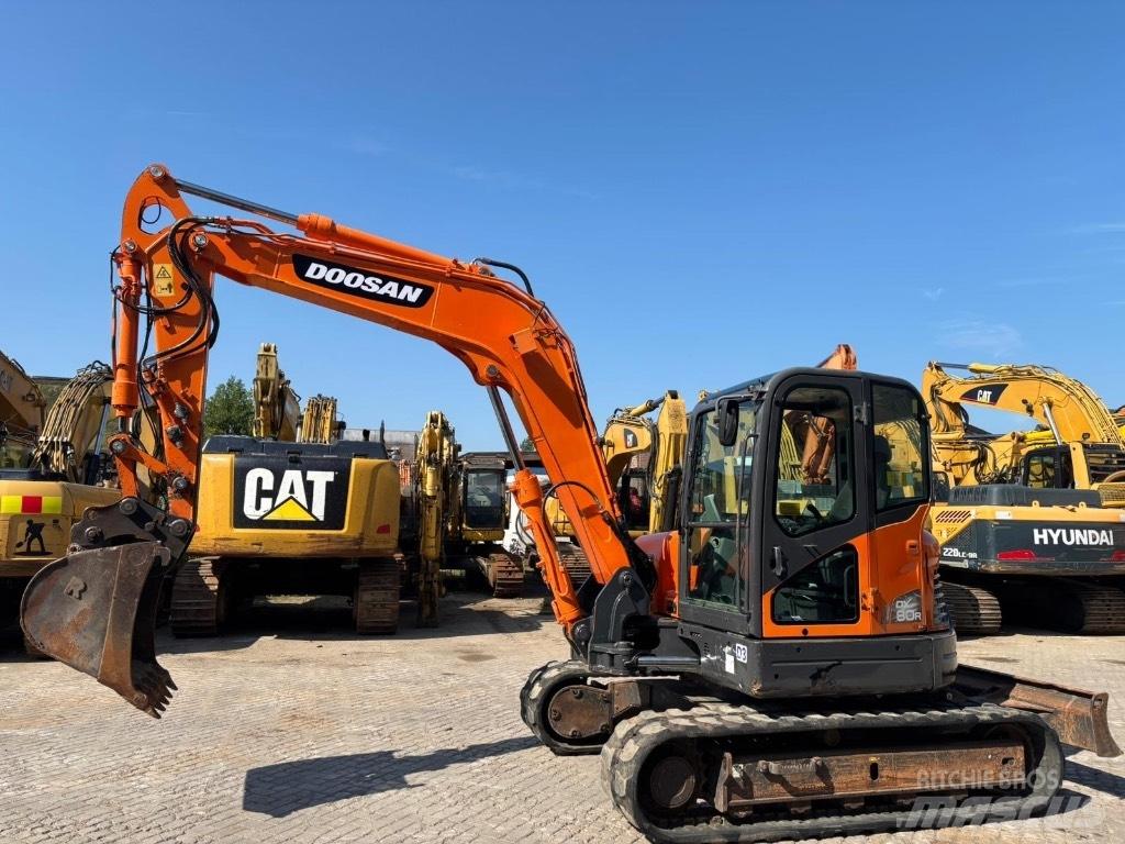 Doosan DX 80 R Midi bageri 7t – 12t