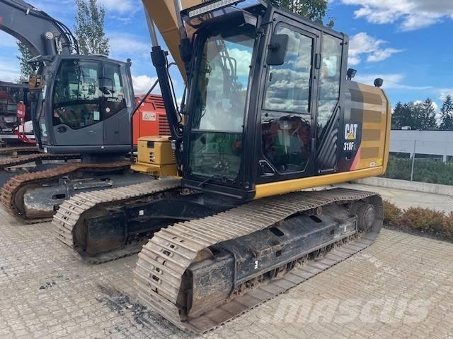 CAT 318FL Bageri guseničari