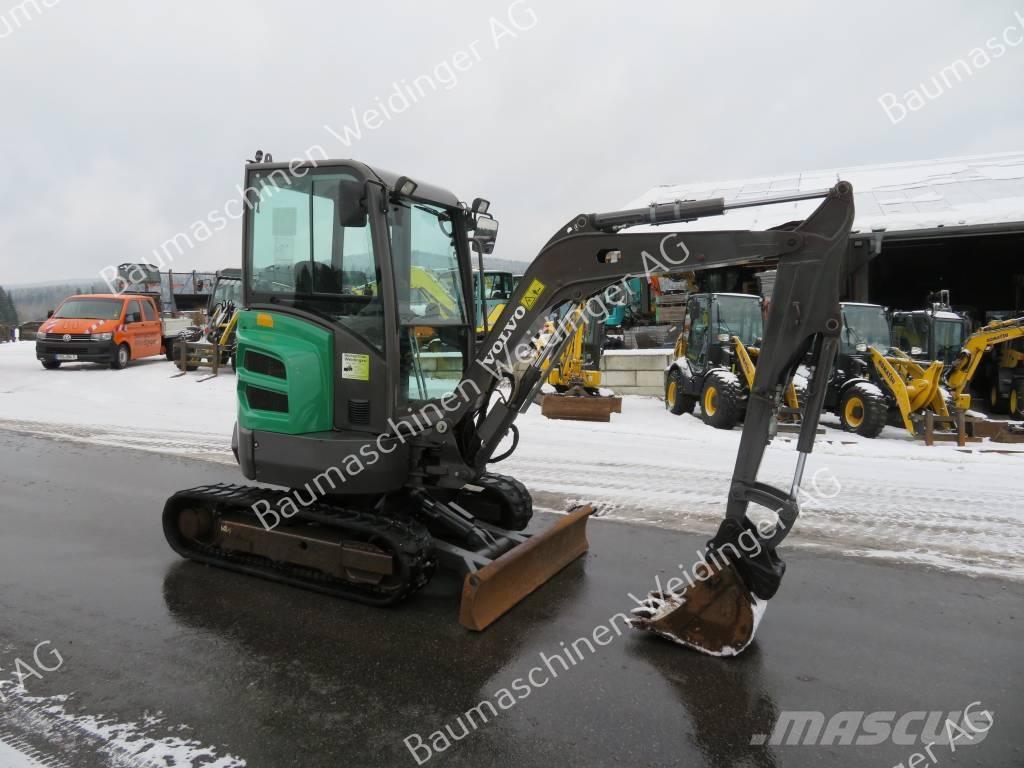 Volvo ECR 25 D Mini bageri < 7t