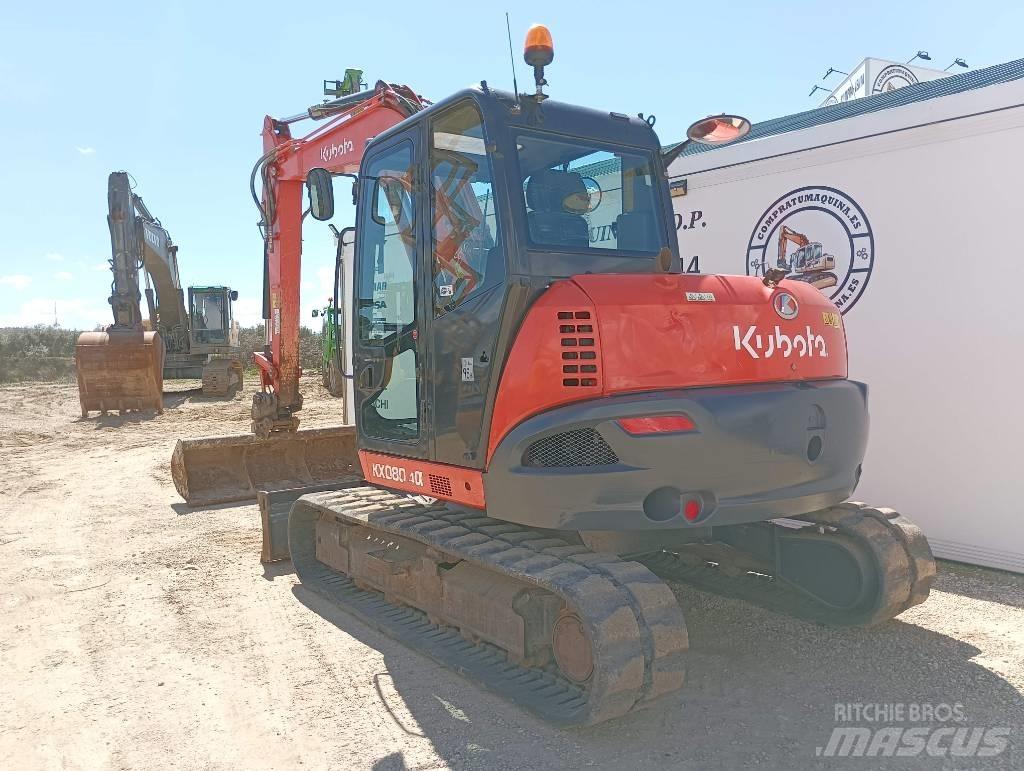 Kubota KX080-4a Bageri
