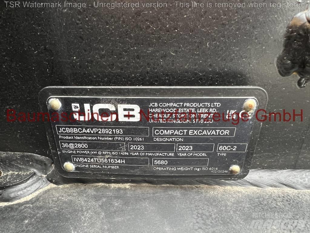 JCB 60C-2 -Demo- Mini bageri < 7t