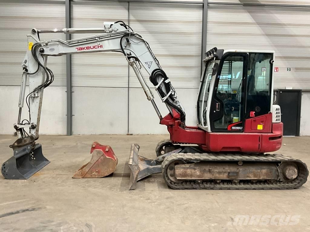 Takeuchi TB 280 FR Midi bageri 7t – 12t