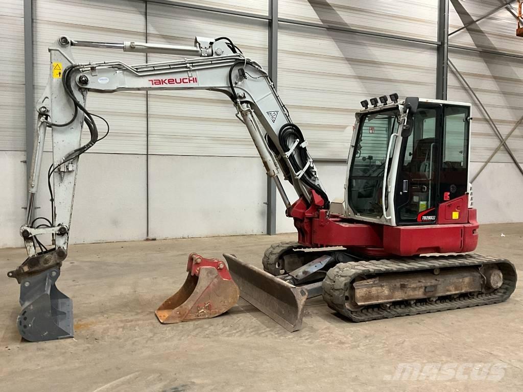Takeuchi TB 280 FR Midi bageri 7t – 12t
