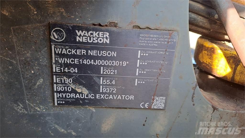 Wacker Neuson ET90 Bageri guseničari