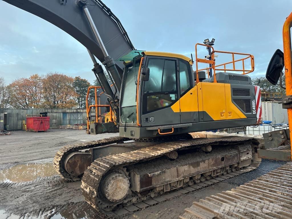 Volvo EC 480 E L Bageri guseničari