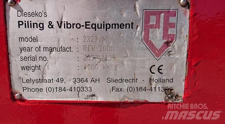 PVE 2323VM Vibracijoni zabijači stubova