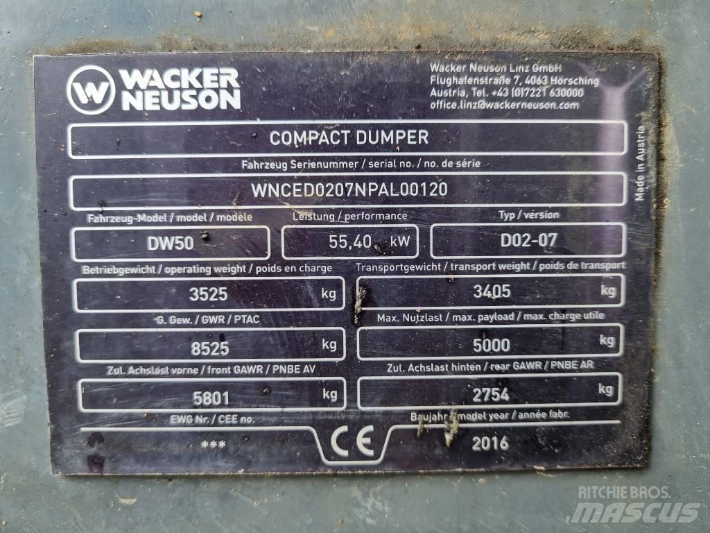 Wacker Neuson DW 50 Damperi za gradilište