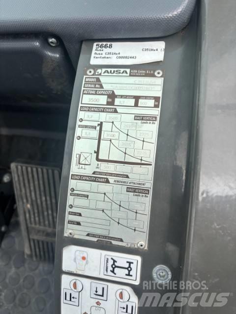 Ausa C 351 Vanterenski viljuškar