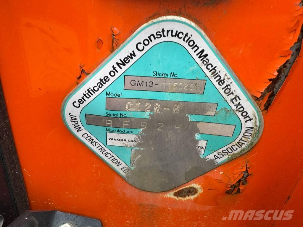 Yanmar C12R-B Damperi na gusenice
