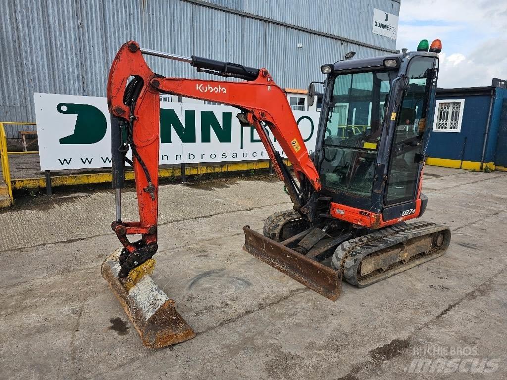 Kubota U 27-4 Mini bageri < 7t