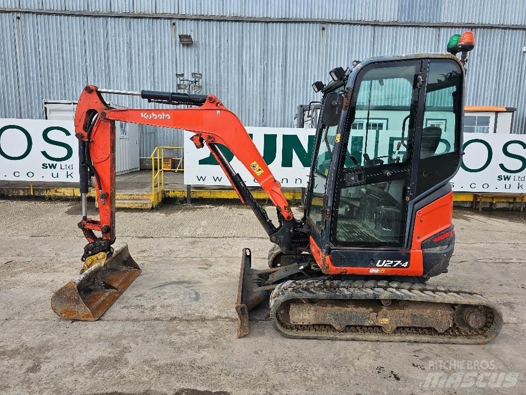 Kubota U 27-4 Mini bageri < 7t