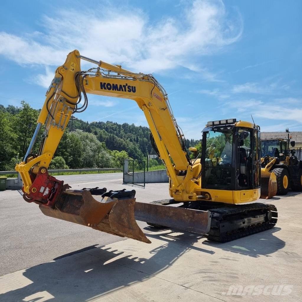 Komatsu PC 88 MR-10 Midi bageri 7t – 12t