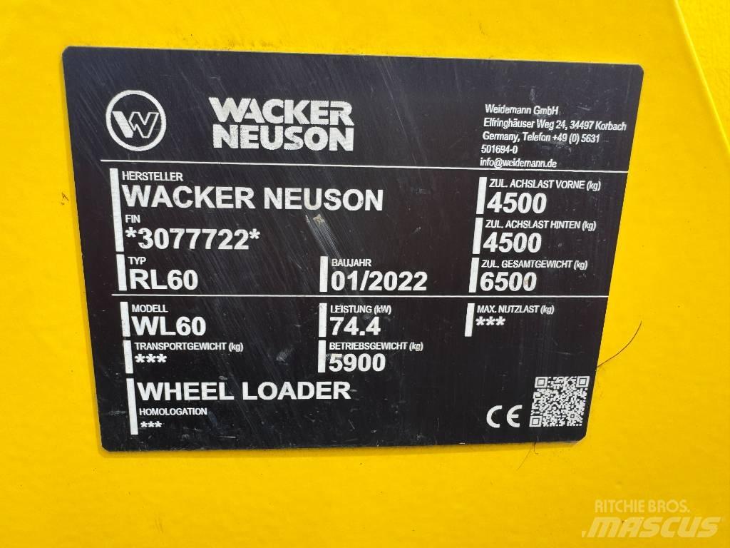 Wacker Neuson WL60 Utovarivači na točkove