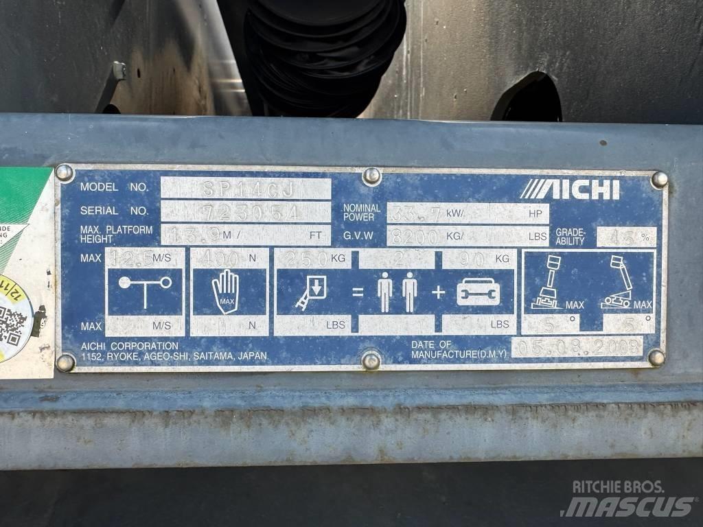 Aichi SP 14 CJ Teleskopske podizne platforme