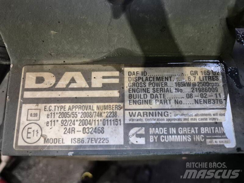 DAF GR165U2 Kargo motori