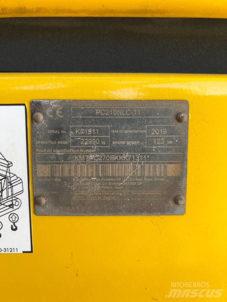 Komatsu PC210NLC-11 Bageri guseničari