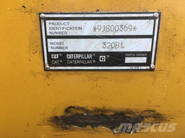 CAT 320 B L Bageri guseničari
