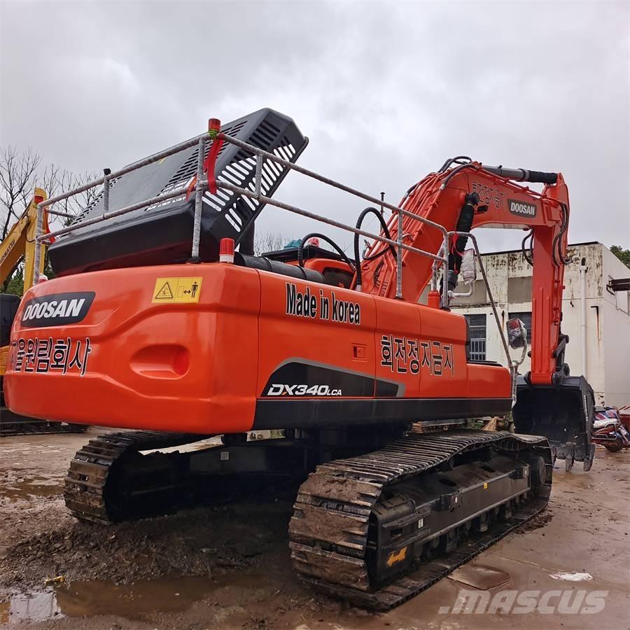 Doosan DX 340 LC Bageri guseničari