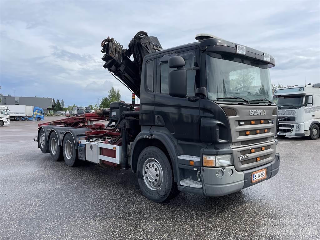 Scania P340 8x4 Kamioni sa kranom