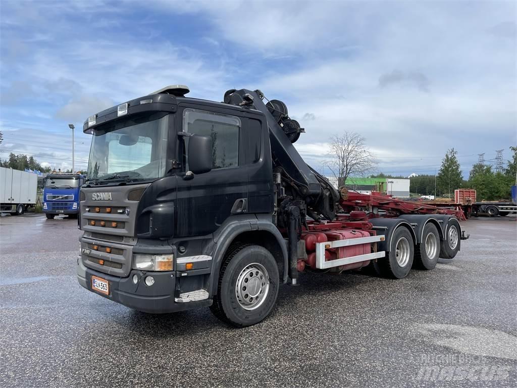 Scania P340 8x4 Kamioni sa kranom