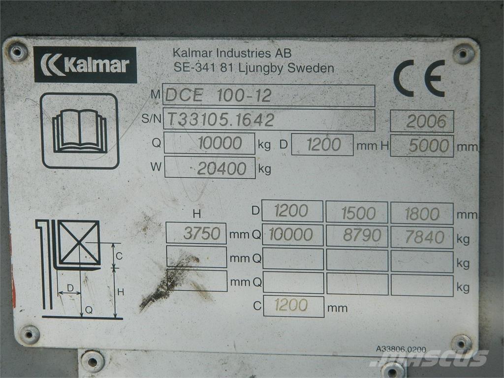 Kalmar DCE100 12 Dizelski viljuškari