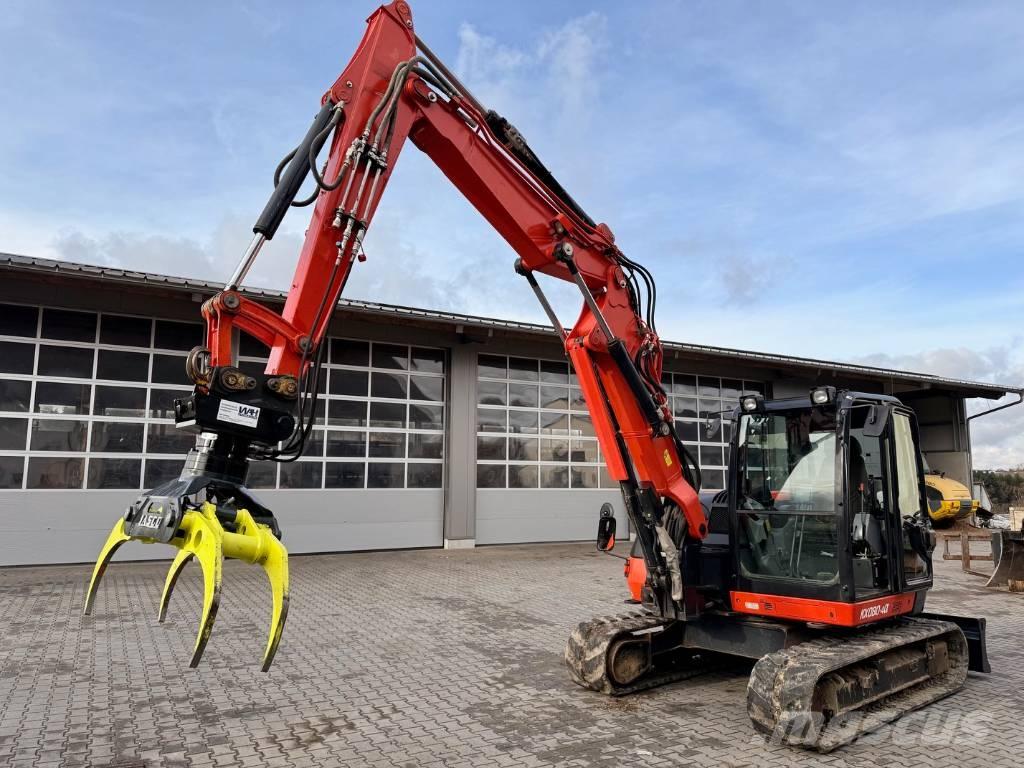 Kubota KX 080-4 Midi bageri 7t – 12t
