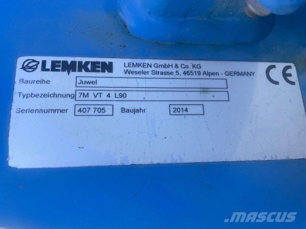 Lemken Juwel 7 M V T Plugovi obrtači