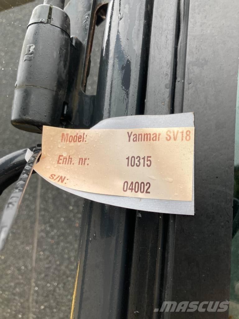 Yanmar SV 18 Mini bageri < 7t