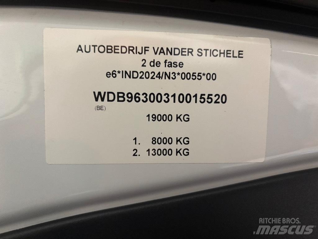 Mercedes-Benz Antos Rol kiper kamioni sa kukom za podizanje tereta