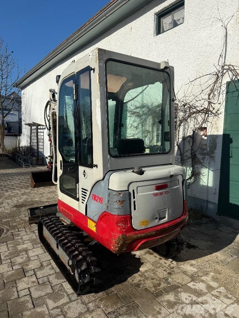 Takeuchi TB 219 Mini bageri < 7t