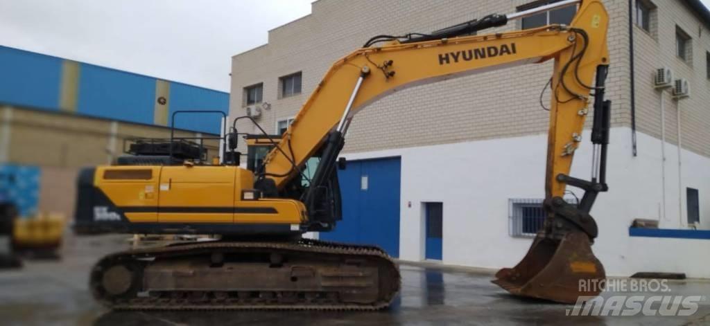 Hyundai HX 300 L Bageri guseničari