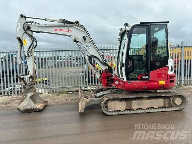 Takeuchi TB260 Mini bageri < 7t