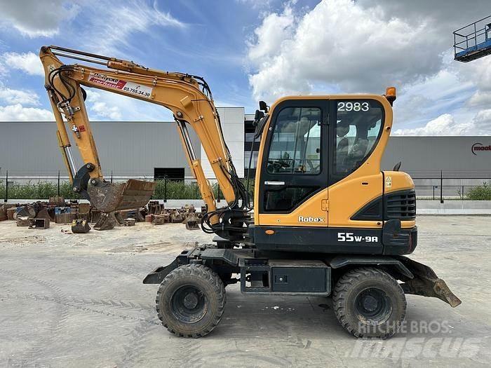 Hyundai R55W-9A Bageri točkaši