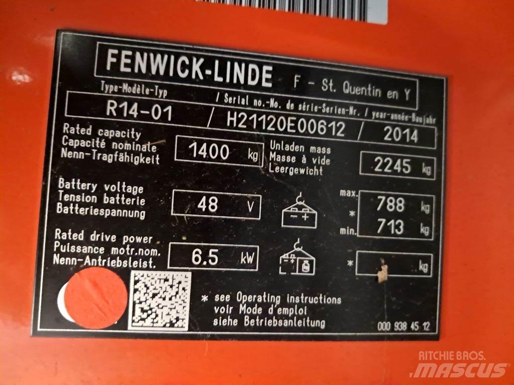 Linde R14-01 Viljuškari sa pomičnim stupom