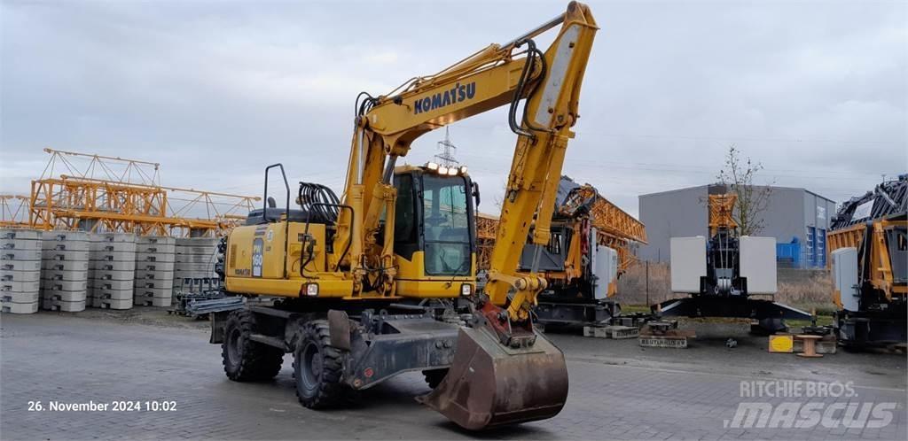 Komatsu PW160-7E0 Bageri točkaši