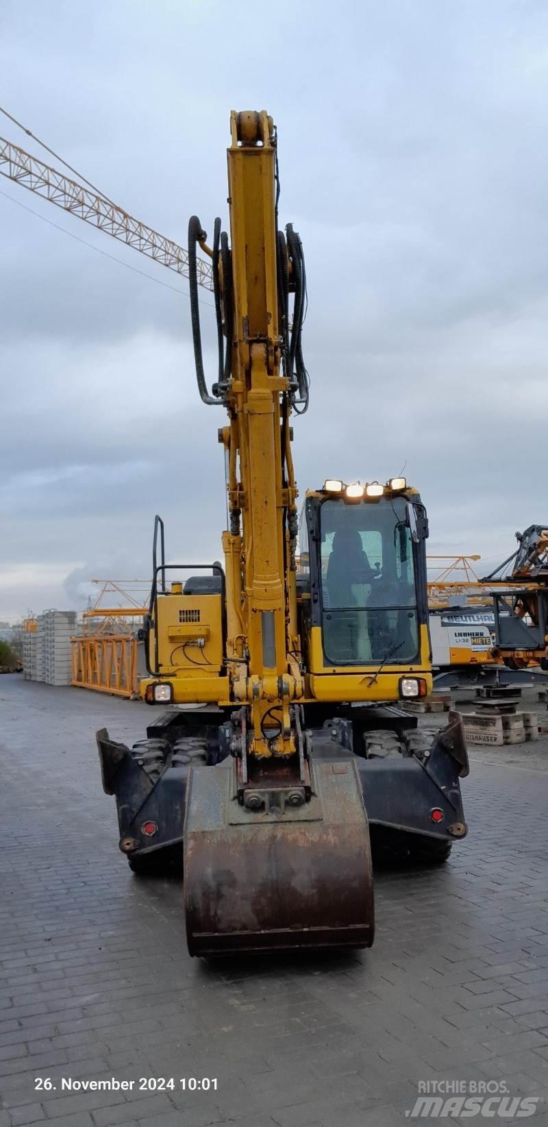 Komatsu PW160-7E0 Bageri točkaši