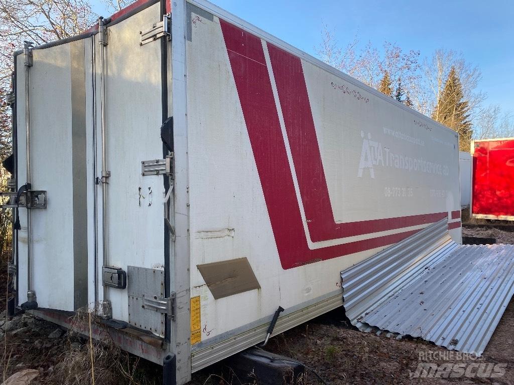 Lastbil skåp Boxar Kontejneri